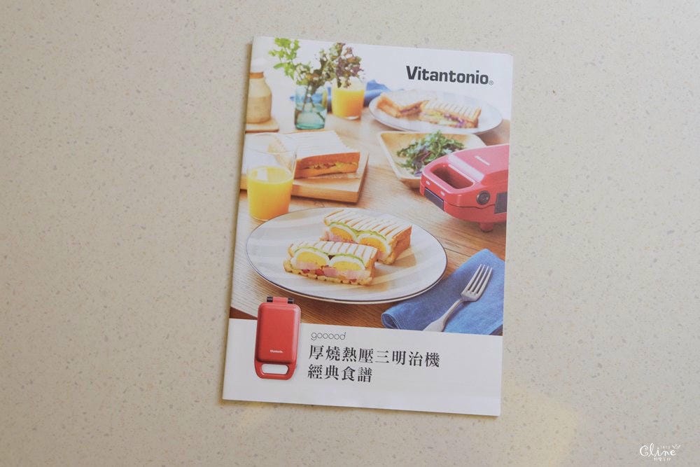 ▌團購▌多功能美型【日本Vitantonio】小小V厚燒熱壓三明治機(在家就能做出美味早餐)