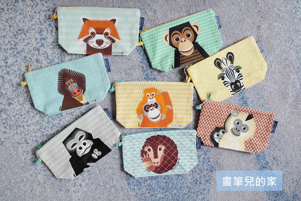 ▌2019春夏新款 ▌每一款都想要【 法國有機棉COQ EN PÂTE 】超萌動物們 x 外出旅行必備收納好物+野餐盒