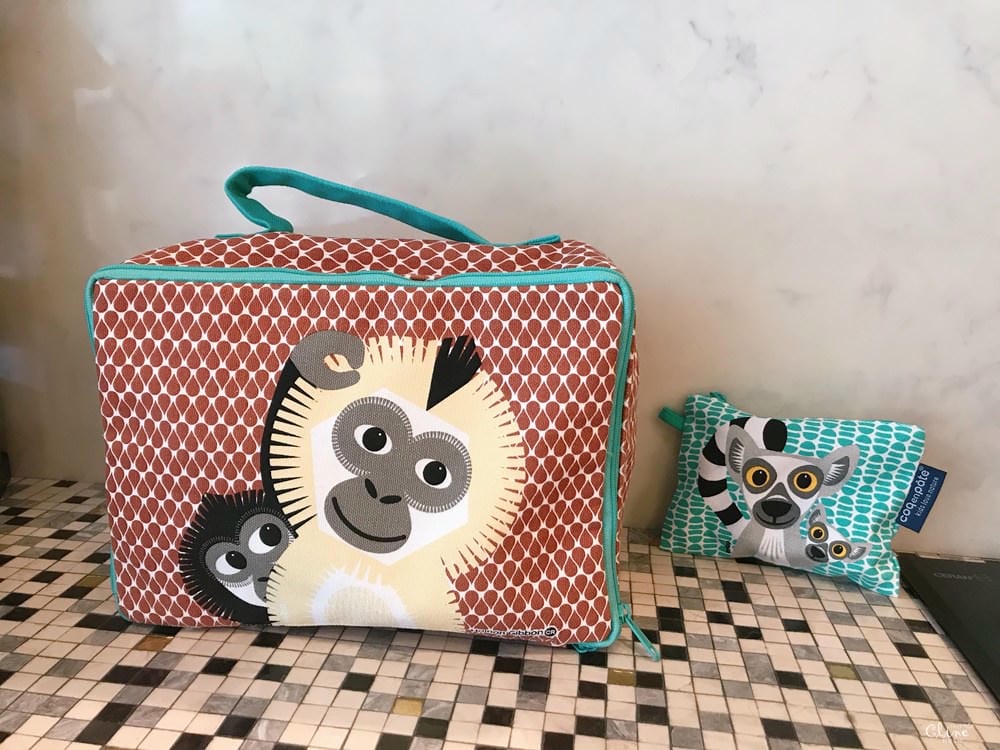 ▌2019春夏新款 ▌每一款都想要【 法國有機棉COQ EN PÂTE 】超萌動物們 x 外出旅行必備收納好物+野餐盒