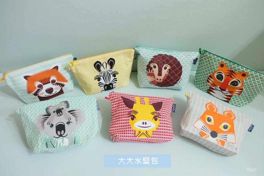 ▌2019春夏新款 ▌每一款都想要【 法國有機棉COQ EN PÂTE 】超萌動物們 x 外出旅行必備收納好物+野餐盒