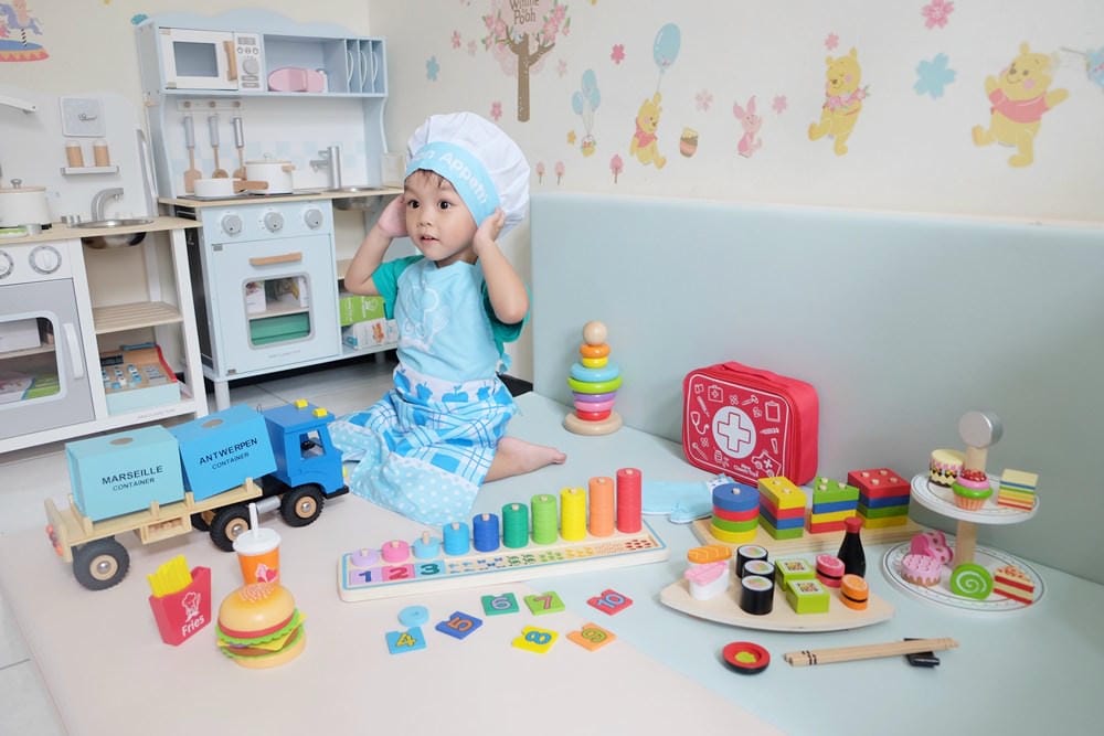 ▌團購▌北歐風質感玩具【荷蘭New Classic Toys木製廚房玩具組】配件豐富又可愛!