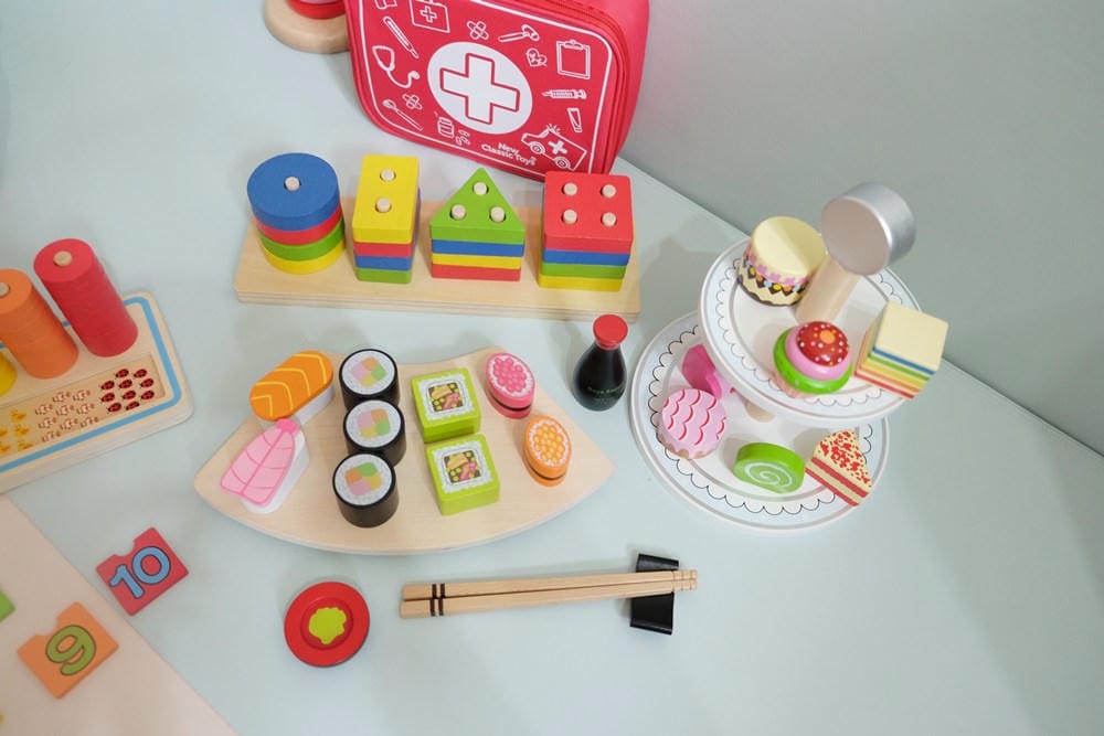 ▌團購▌北歐風質感玩具【荷蘭New Classic Toys木製廚房玩具組】配件豐富又可愛!