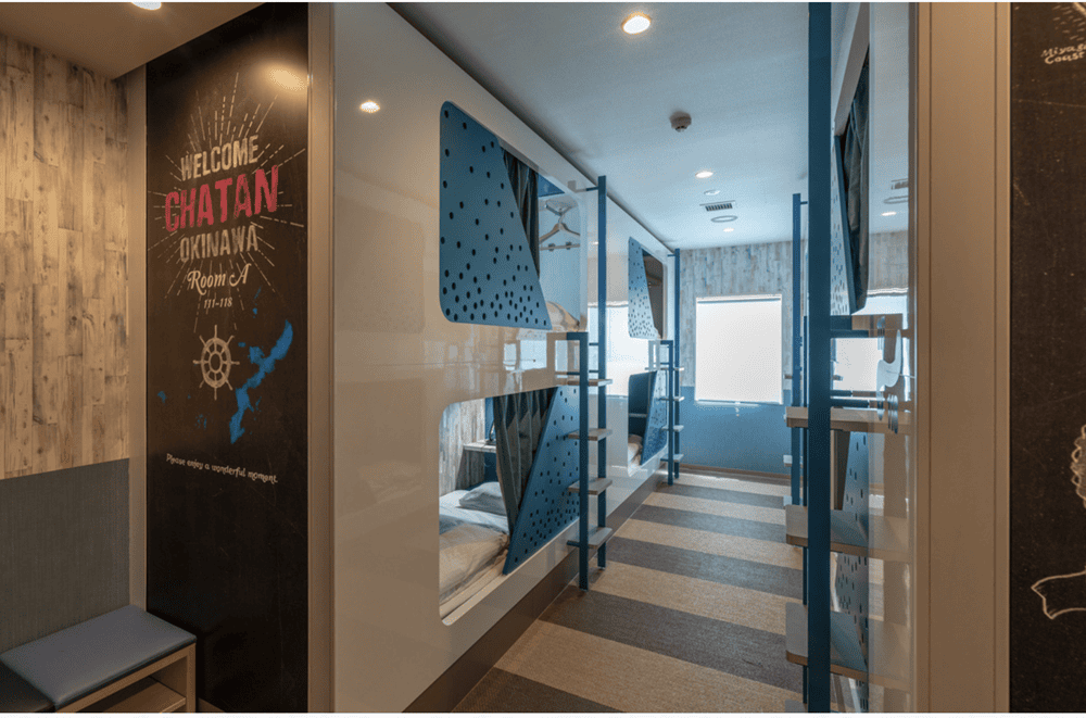 ▌ 沖繩美國村飯店推薦▌La’gent Hotel Okinawa chatan美國村親子旅店/青年旅店
