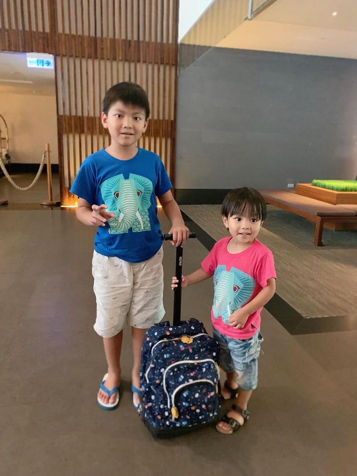 ▌已結團▌美國JWorld拉桿/後背多功能書包旅行箱(附保溫保冷餐袋)