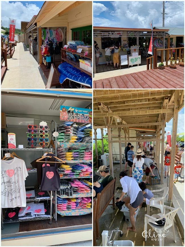 ▌ 沖繩景點美食推薦▌2019沖繩員工旅遊第二天。古宇利島，愛心石、蝦蝦飯、花人縫跟美國村美食