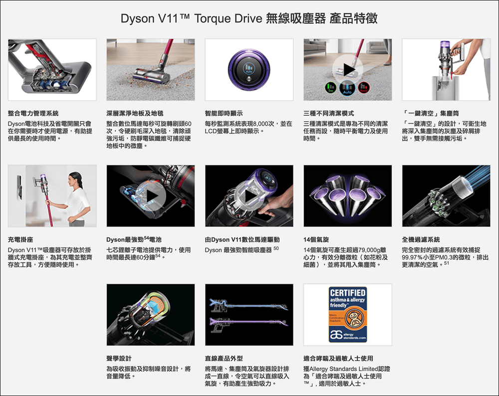 ▍全台最低價▍Dyson史上吸力最強 V11™ Torque Drive 無線吸塵器(贈品床墊吸頭+高處清潔轉接頭)