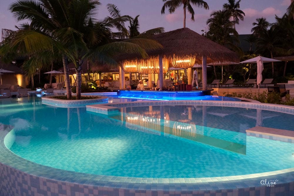 【馬爾地夫】2019年9月1號全新開幕。洲際酒店InterContinental Maldives環境設施介紹