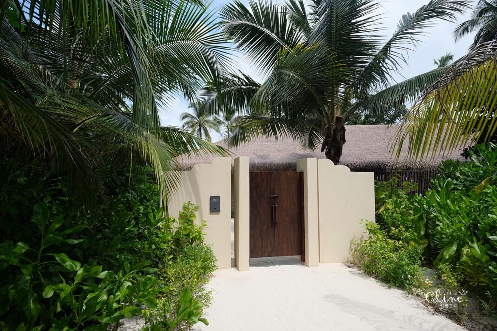 【馬爾地夫洲際渡假村InterContinental Maldives】浪漫沙灘屋開箱