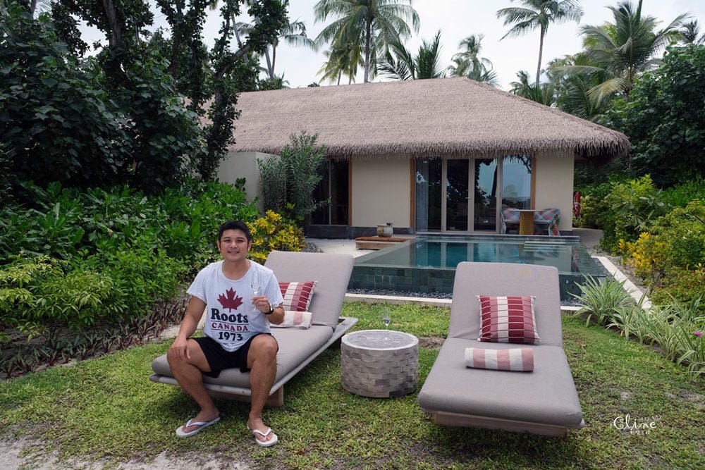 【馬爾地夫洲際渡假村InterContinental Maldives】浪漫沙灘屋開箱