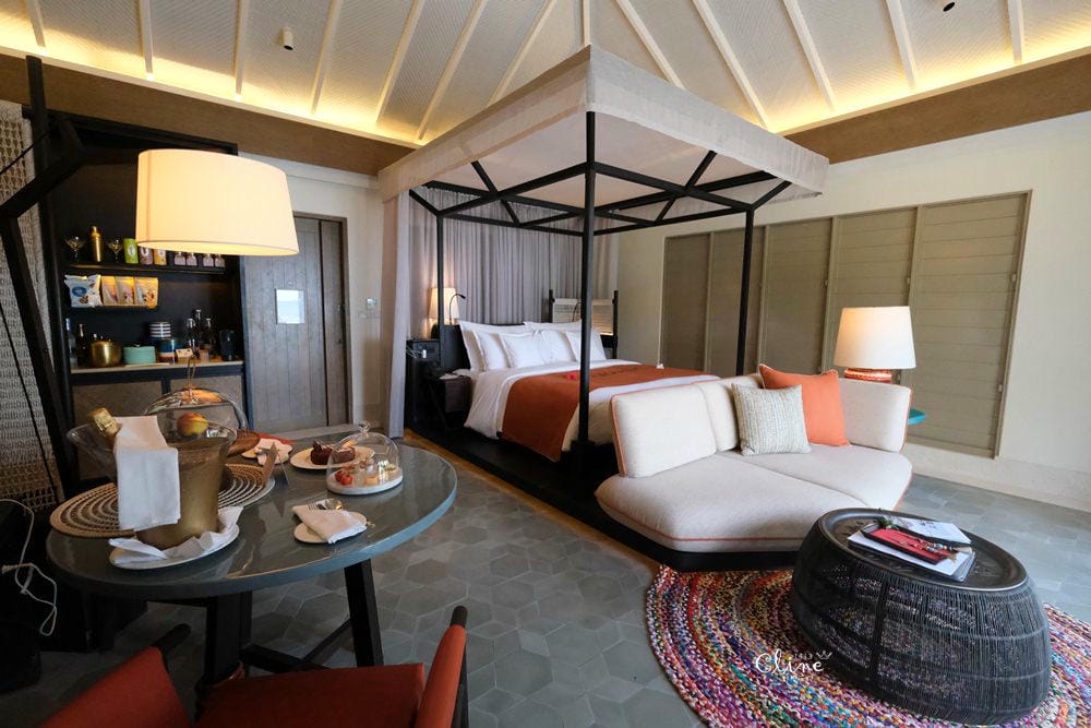 【馬爾地夫洲際渡假村InterContinental Maldives】浪漫沙灘屋開箱