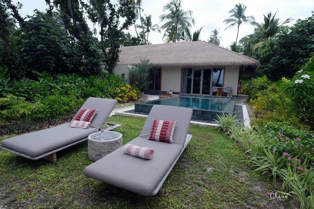 【馬爾地夫洲際渡假村InterContinental Maldives】浪漫沙灘屋開箱