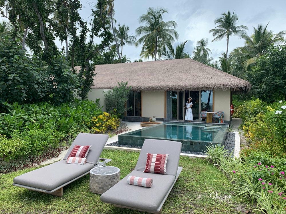 【馬爾地夫洲際渡假村InterContinental Maldives】浪漫沙灘屋開箱