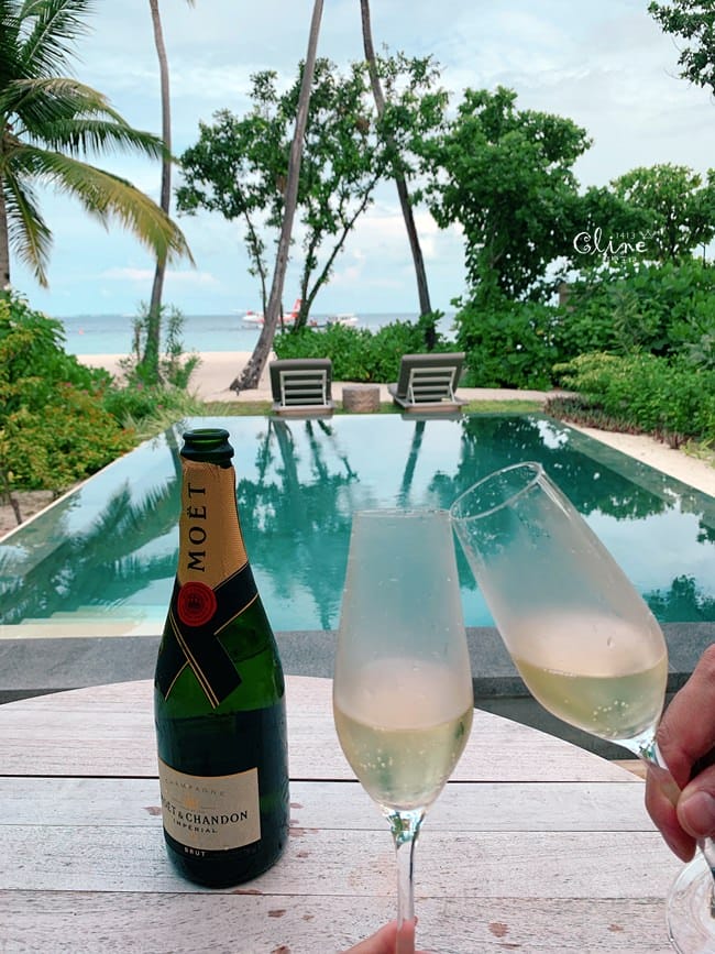 【馬爾地夫洲際渡假村InterContinental Maldives】浪漫沙灘屋開箱