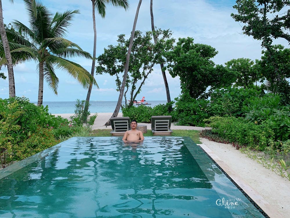 【馬爾地夫洲際渡假村InterContinental Maldives】浪漫沙灘屋開箱