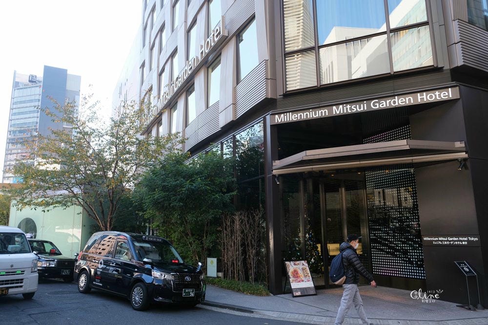 ▌東京住宿推薦▌東銀座地鐵出站30秒。♥銀座千禧三井花園飯店♥號稱是東京最貴的土地，滿街都是名牌與潮牌