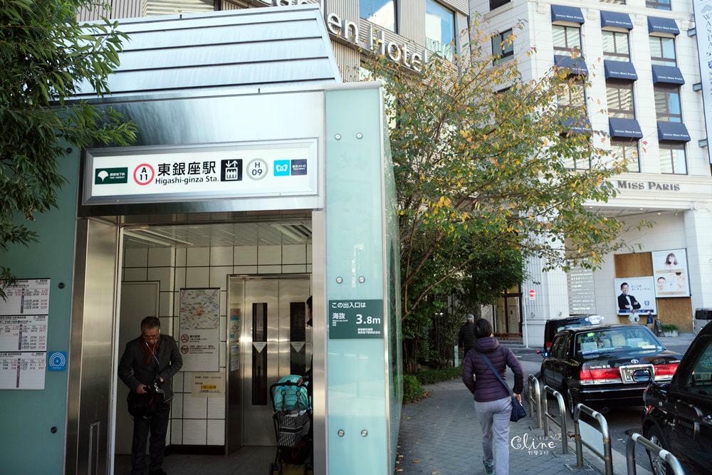 ▌東京住宿推薦▌東銀座地鐵出站30秒。♥銀座千禧三井花園飯店♥號稱是東京最貴的土地，滿街都是名牌與潮牌
