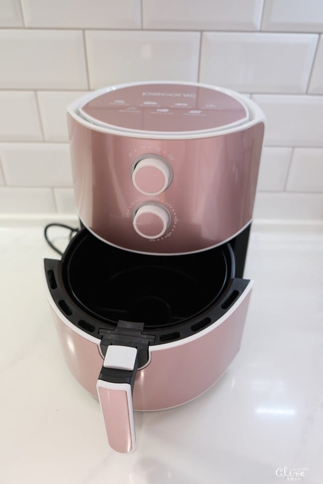 ▌限量新色▌超大容量【日本品牌Peconic 美型氣炸鍋】西班牙tuAceite冷壓初榨橄欖油X韓國矽膠墊X美國oxo餐夾