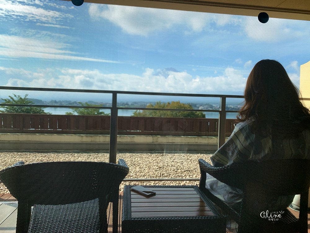 ▌河口湖住宿▌河口湖千一景飯店(Sunnide Resort Yamanashi)在房間泡湯世界級美景富士山就在你眼前