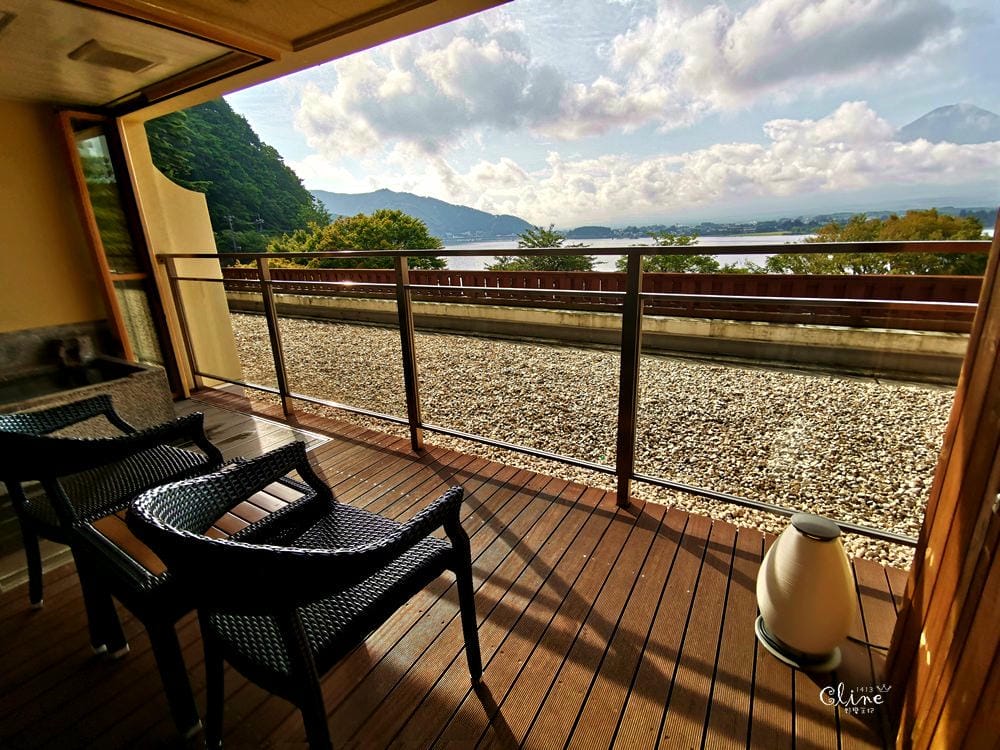 ▌河口湖住宿▌河口湖千一景飯店(Sunnide Resort Yamanashi)在房間泡湯世界級美景富士山就在你眼前