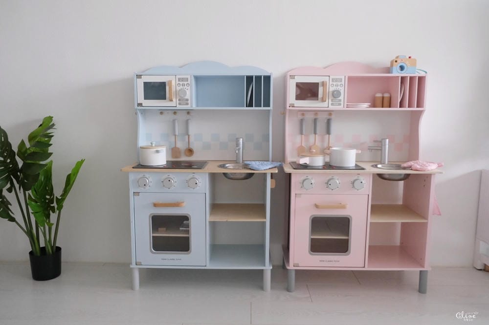 ▌團購▌北歐風質感玩具【荷蘭New Classic Toys木製廚房玩具組】配件豐富又可愛!