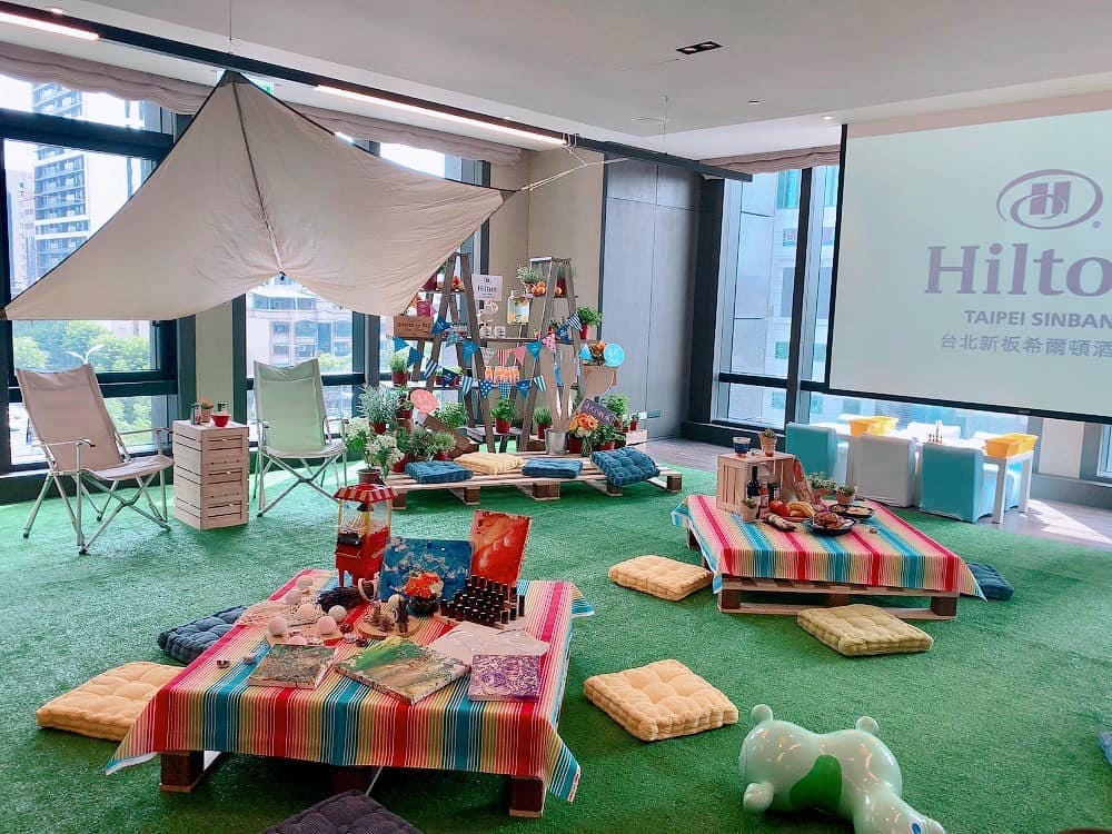 ▌新北住宿推薦▌台北新板希爾頓酒店 Hilton Taipei Sinban❤️【希式FUN瘋-涼夏野餐趣】住房專案