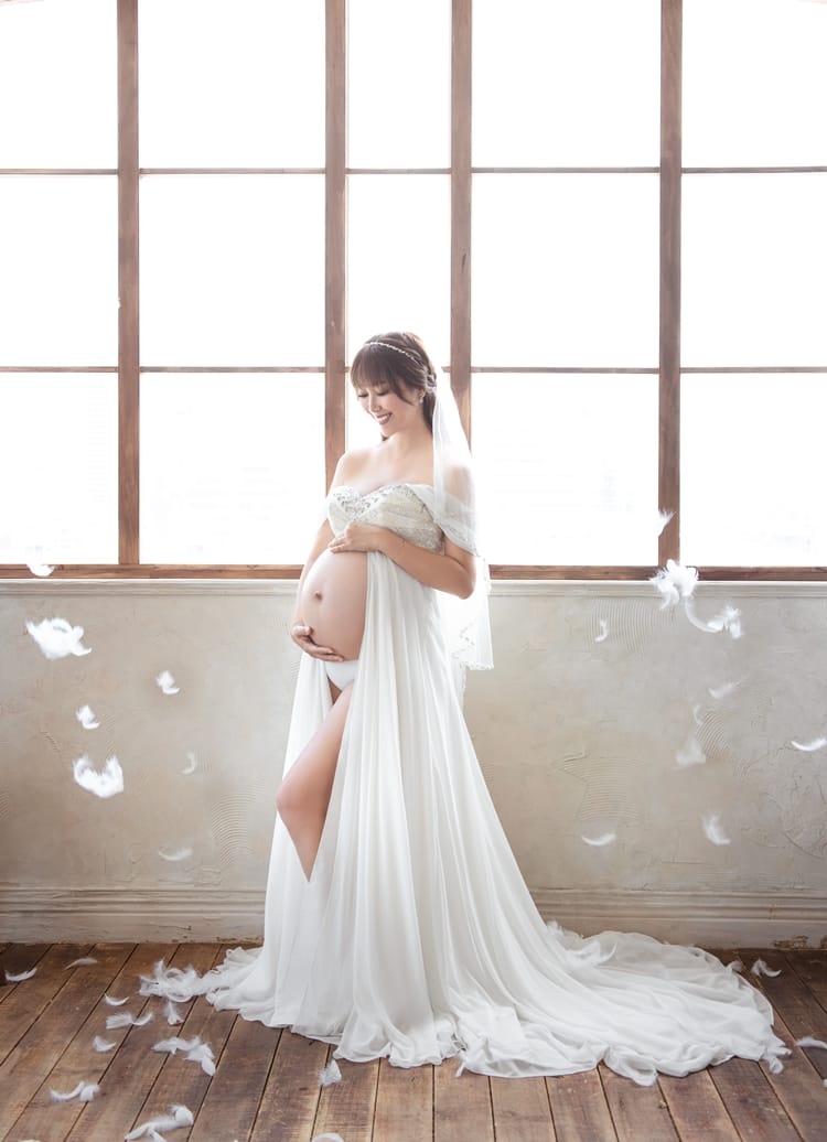 ▎31週孕婦寫真▎媲美婚紗等級的孕婦寫真 x 女攝影師琪琪小姐
