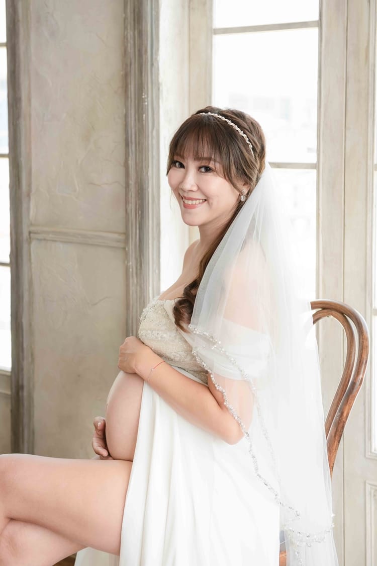 ▎31週孕婦寫真▎媲美婚紗等級的孕婦寫真 x 女攝影師琪琪小姐