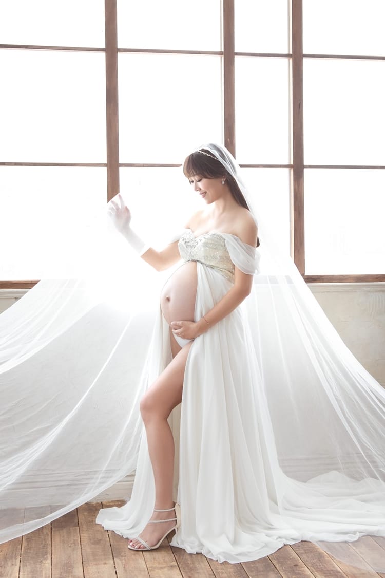 ▎31週孕婦寫真▎媲美婚紗等級的孕婦寫真 x 女攝影師琪琪小姐