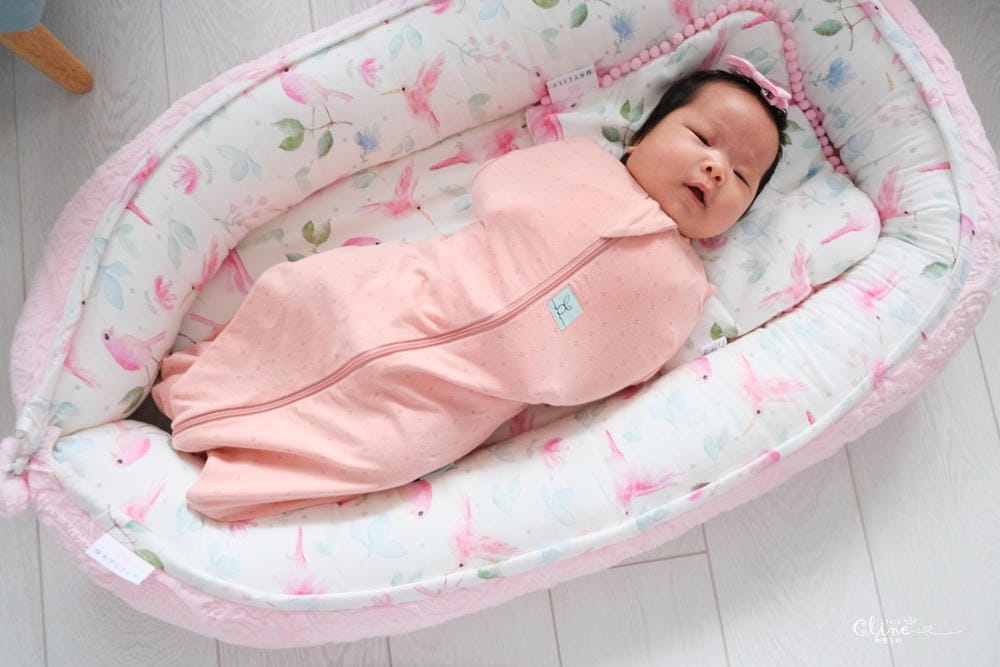 ▌團購▌讓寶寶提早睡過夜的睡眠包巾♥澳洲ergoPouch二合一舒眠包巾♥王妃獨家花色貝殼粉