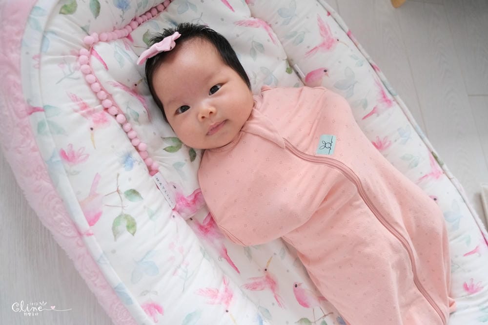▌團購▌讓寶寶提早睡過夜的睡眠包巾♥澳洲ergoPouch二合一舒眠包巾♥王妃獨家花色貝殼粉