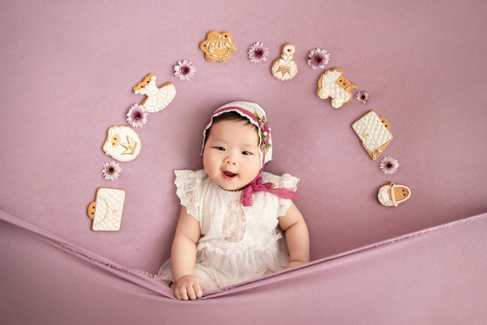 小珍珠夢幻收涎寫真。親愛的莉絲新生兒攝影Katie Cloris Photography