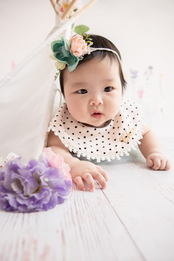 小珍珠夢幻收涎寫真。親愛的莉絲新生兒攝影Katie Cloris Photography