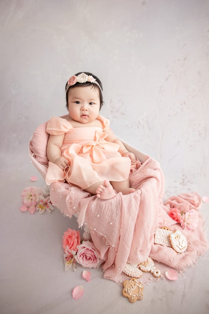 小珍珠夢幻收涎寫真。親愛的莉絲新生兒攝影Katie Cloris Photography