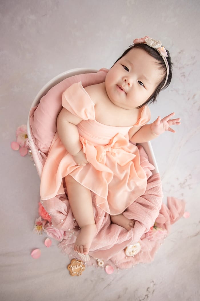 小珍珠夢幻收涎寫真。親愛的莉絲新生兒攝影Katie Cloris Photography