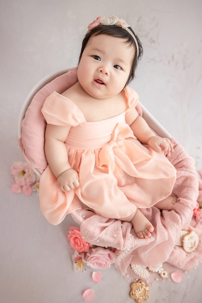 小珍珠夢幻收涎寫真。親愛的莉絲新生兒攝影Katie Cloris Photography