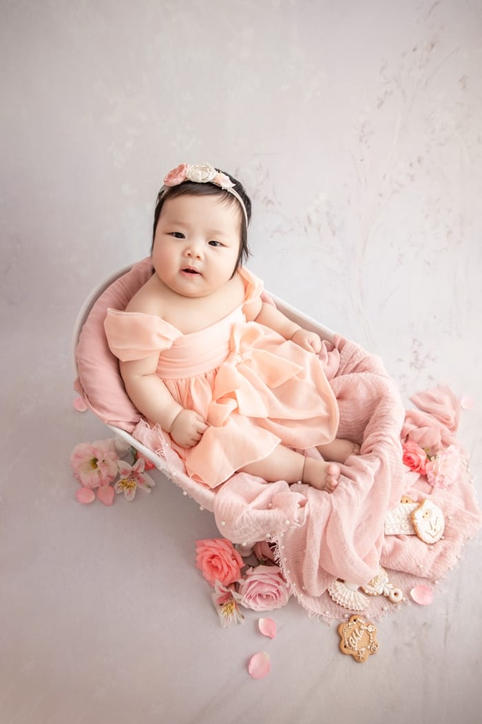 小珍珠夢幻收涎寫真。親愛的莉絲新生兒攝影Katie Cloris Photography