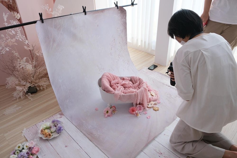 小珍珠夢幻收涎寫真。親愛的莉絲新生兒攝影Katie Cloris Photography