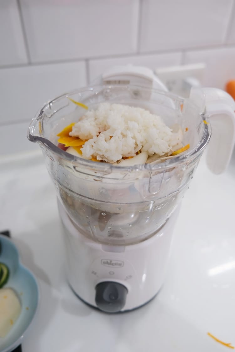 ▌團購▌第一次做副食品就上手【chicco多功能食物調理機】切割、加熱、蒸煮、攪碎一機搞定