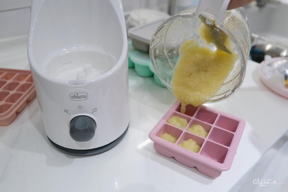 ▌團購▌第一次做副食品就上手【chicco多功能食物調理機】切割、加熱、蒸煮、攪碎一機搞定