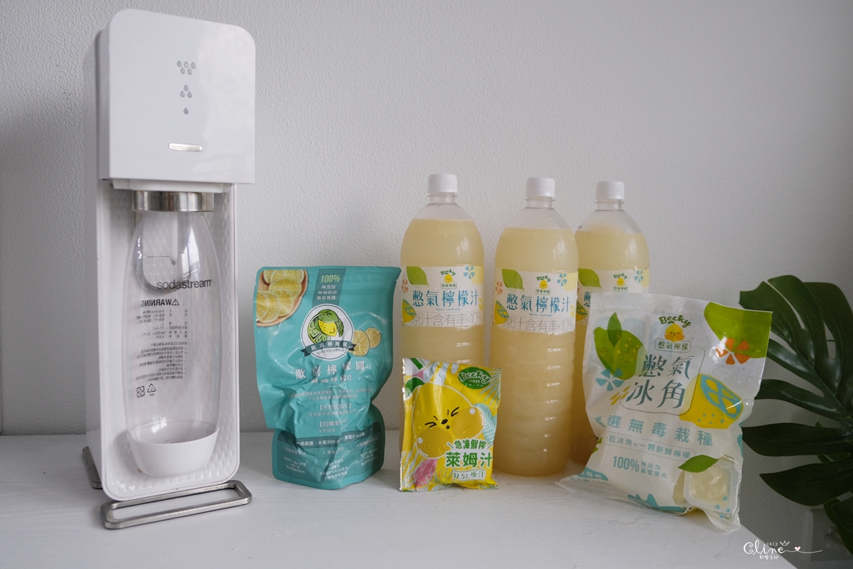 團購 夏日完美組合 Sodastream氣泡水機 超好喝憋氣檸檬汁 野蠻王妃愛漂亮