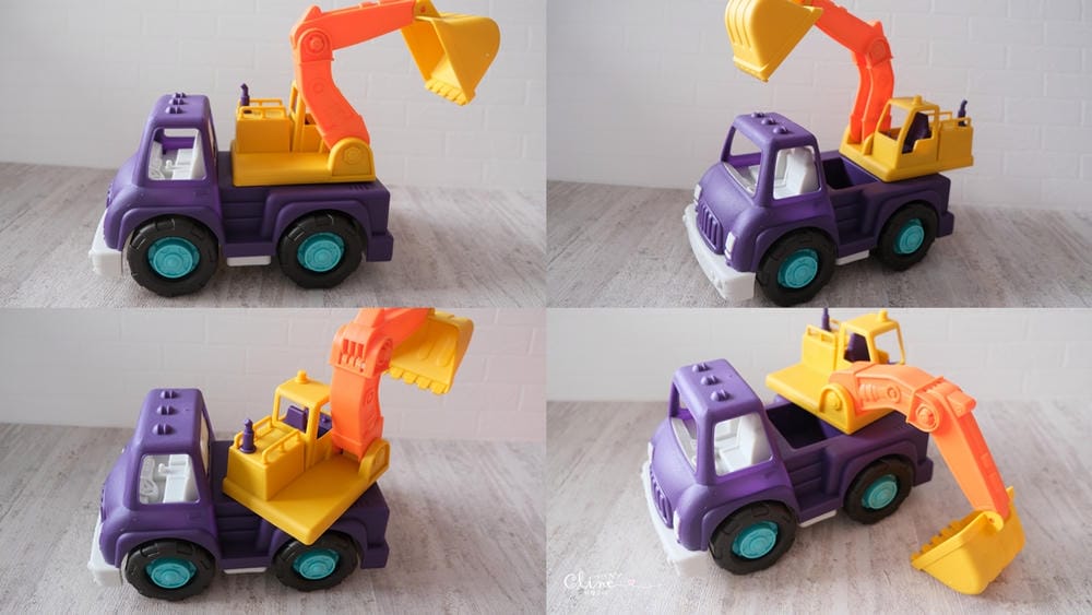 ▎限量團購▎讓男孩們瘋狂的美國B.toys 副牌Wonder Wheels玩具車。Driven系列工程車。Radio Flyer 系列車款
