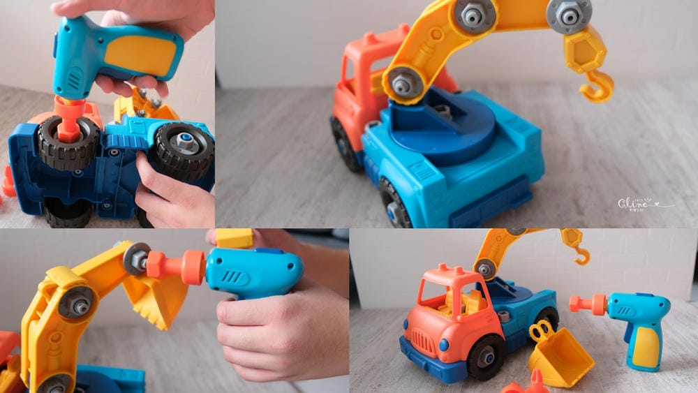 ▎限量團購▎讓男孩們瘋狂的美國B.toys 副牌Wonder Wheels玩具車。Driven系列工程車。Radio Flyer 系列車款