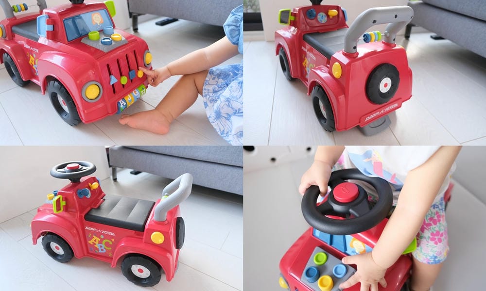 ▎限量團購▎讓男孩們瘋狂的美國B.toys 副牌Wonder Wheels玩具車。Driven系列工程車。Radio Flyer 系列車款