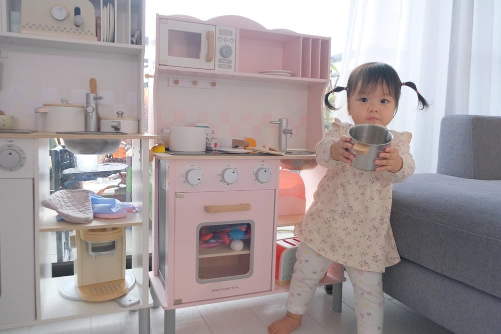 ▌團購▌北歐風質感玩具【荷蘭New Classic Toys木製廚房玩具組】配件豐富又可愛!