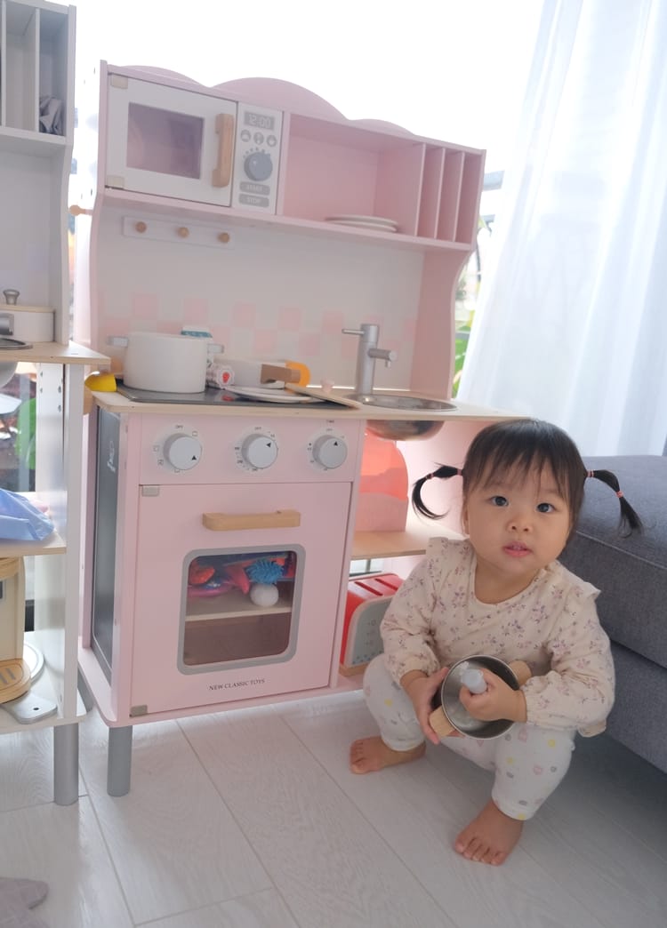 ▌團購▌北歐風質感玩具【荷蘭New Classic Toys木製廚房玩具組】配件豐富又可愛!