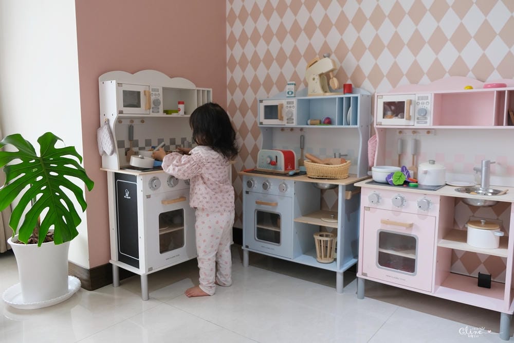 ▌團購▌北歐風質感玩具【荷蘭New Classic Toys木製廚房玩具組】配件豐富又可愛!