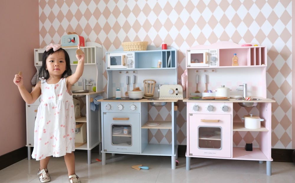 ▌團購▌北歐風質感玩具【荷蘭New Classic Toys木製廚房玩具組】配件豐富又可愛!