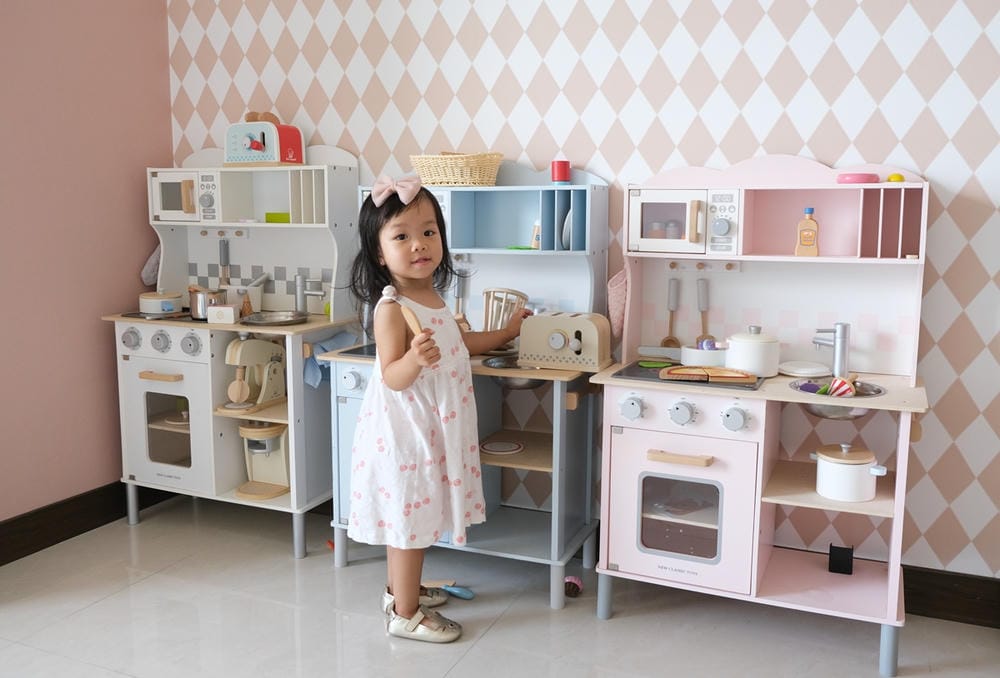 ▌團購▌北歐風質感玩具【荷蘭New Classic Toys木製廚房玩具組】配件豐富又可愛!