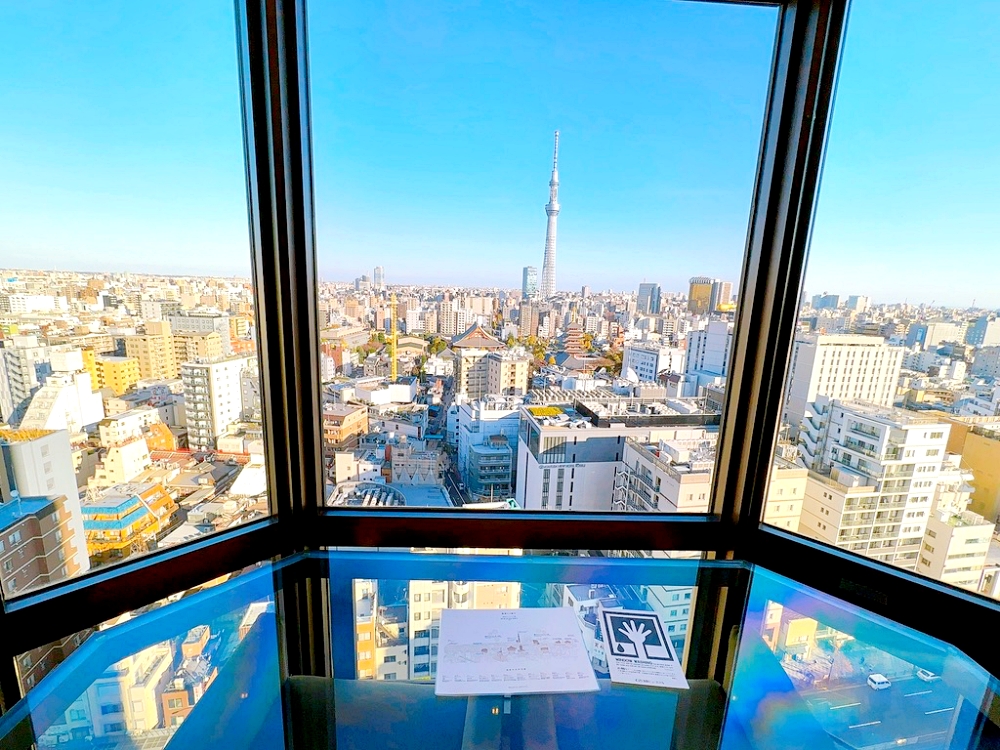 ▌2023東京住宿推薦▌2023淺草豪景飯店，躺在床上就能欣賞到晴空塔