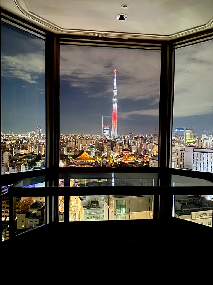 ▌2023東京住宿推薦▌2023淺草豪景飯店，躺在床上就能欣賞到晴空塔